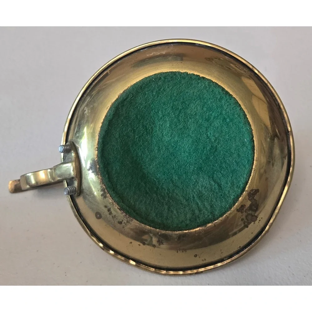 Vintage brass chamberstick